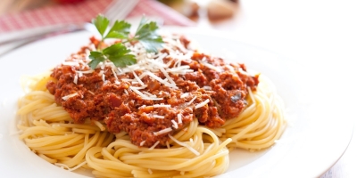 Spaghetti à la tunisienne Spaghetti à la tunisienne